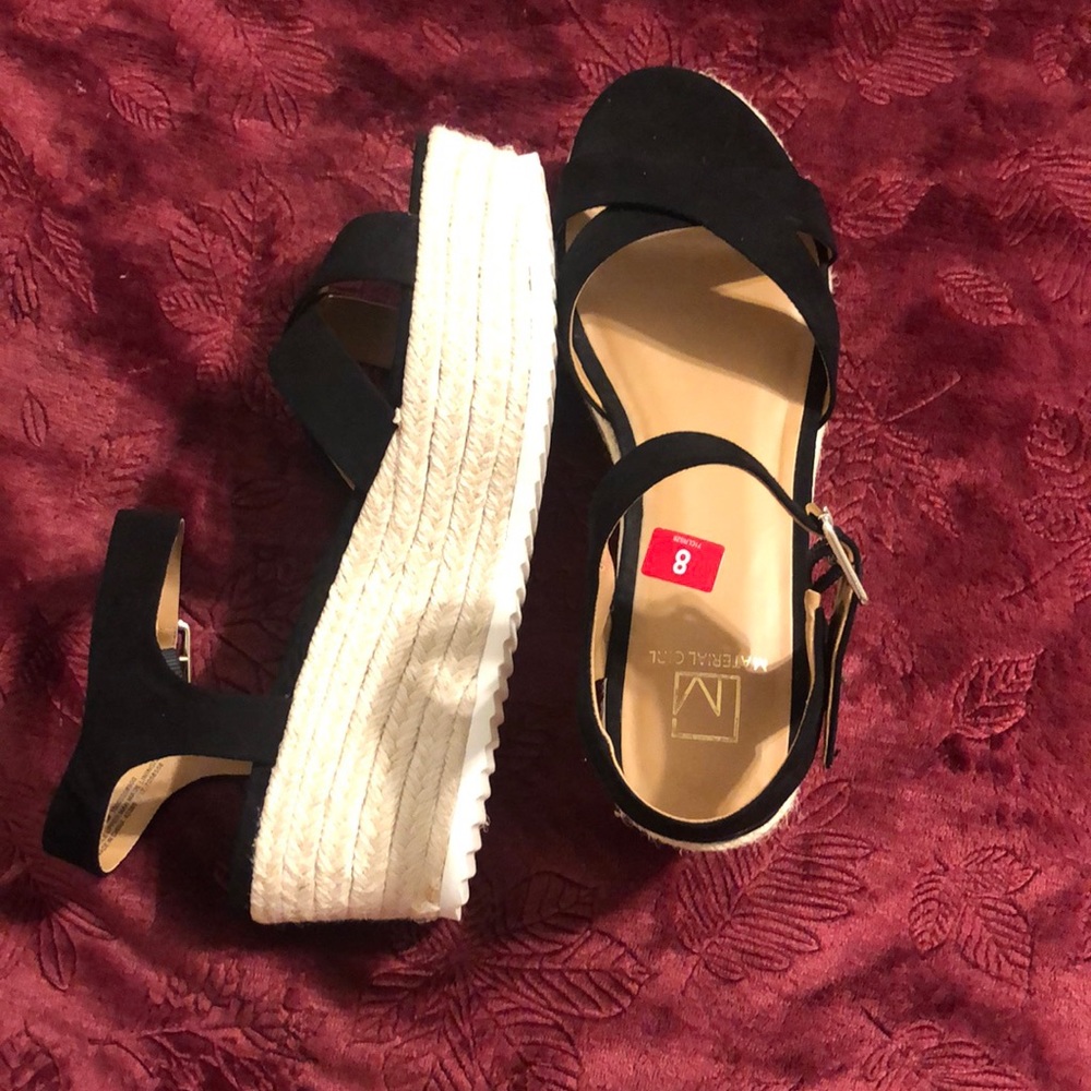 Material girl espadrille!